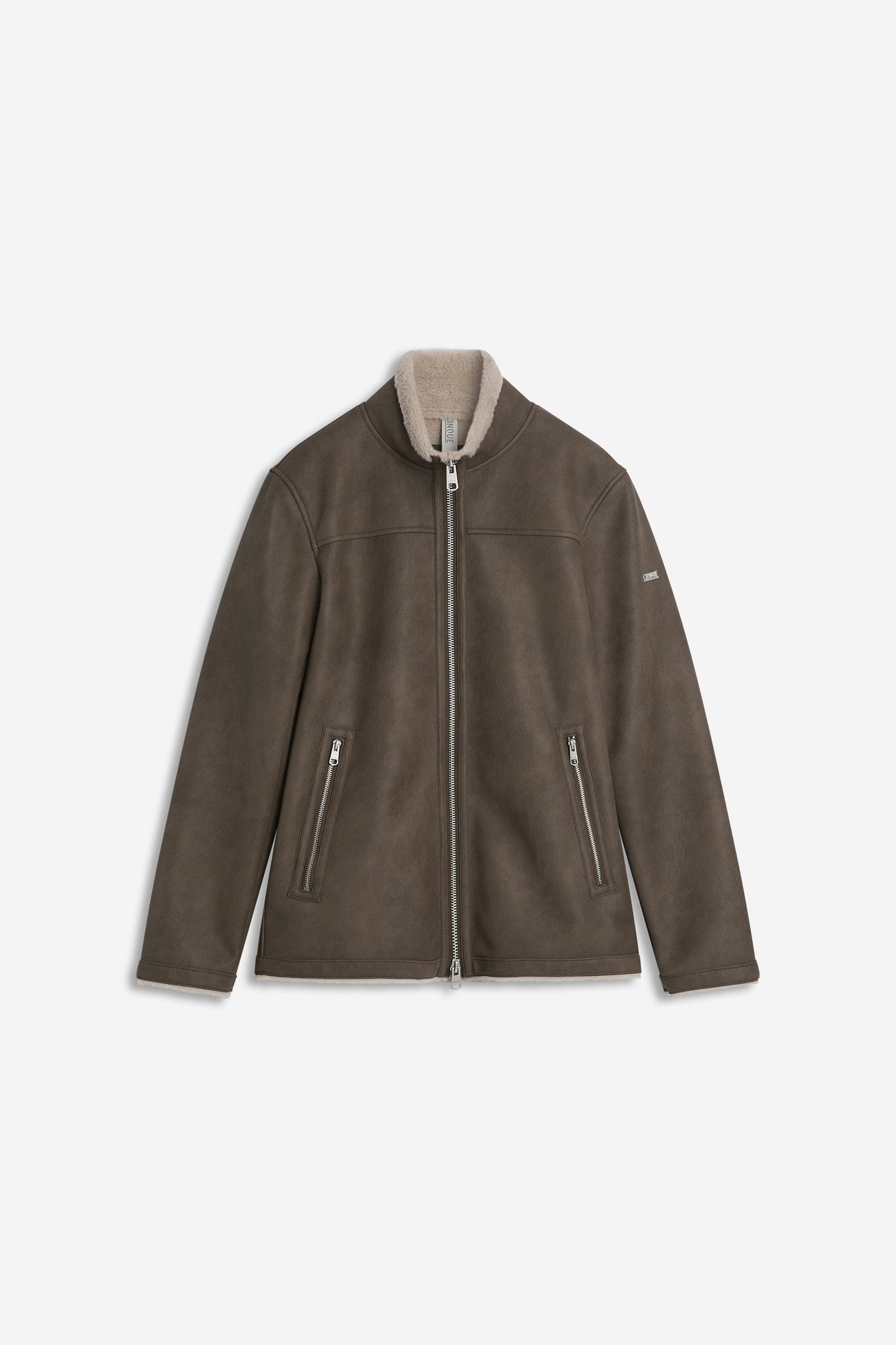 Vegan Lamb Fur Jacket CIBARROW