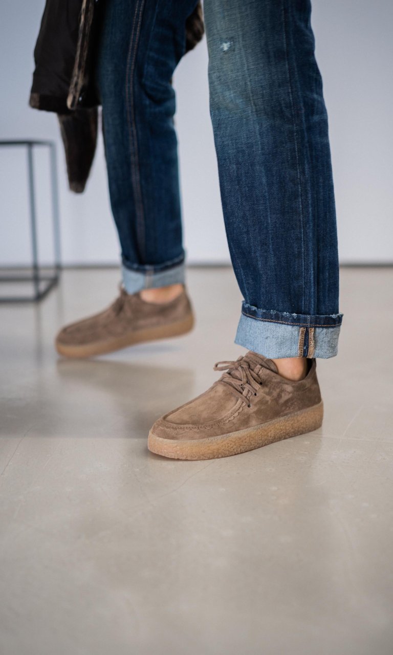 Schnuerer Crepe Pitt Suede