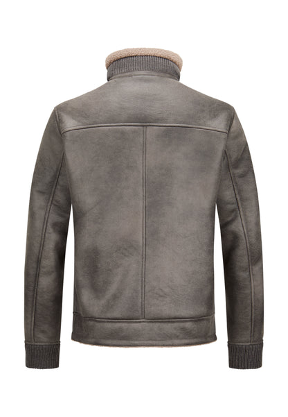 Webpelz-Jacke in Lammfelloptik MSRiano
