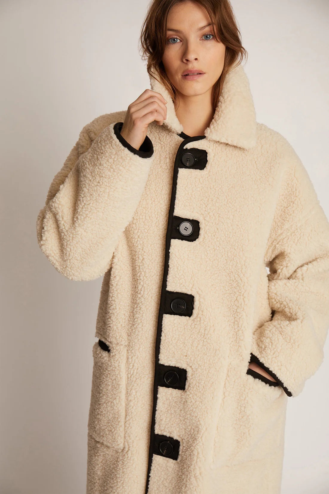 Wende-Mantel TIBUR FAKE FUR