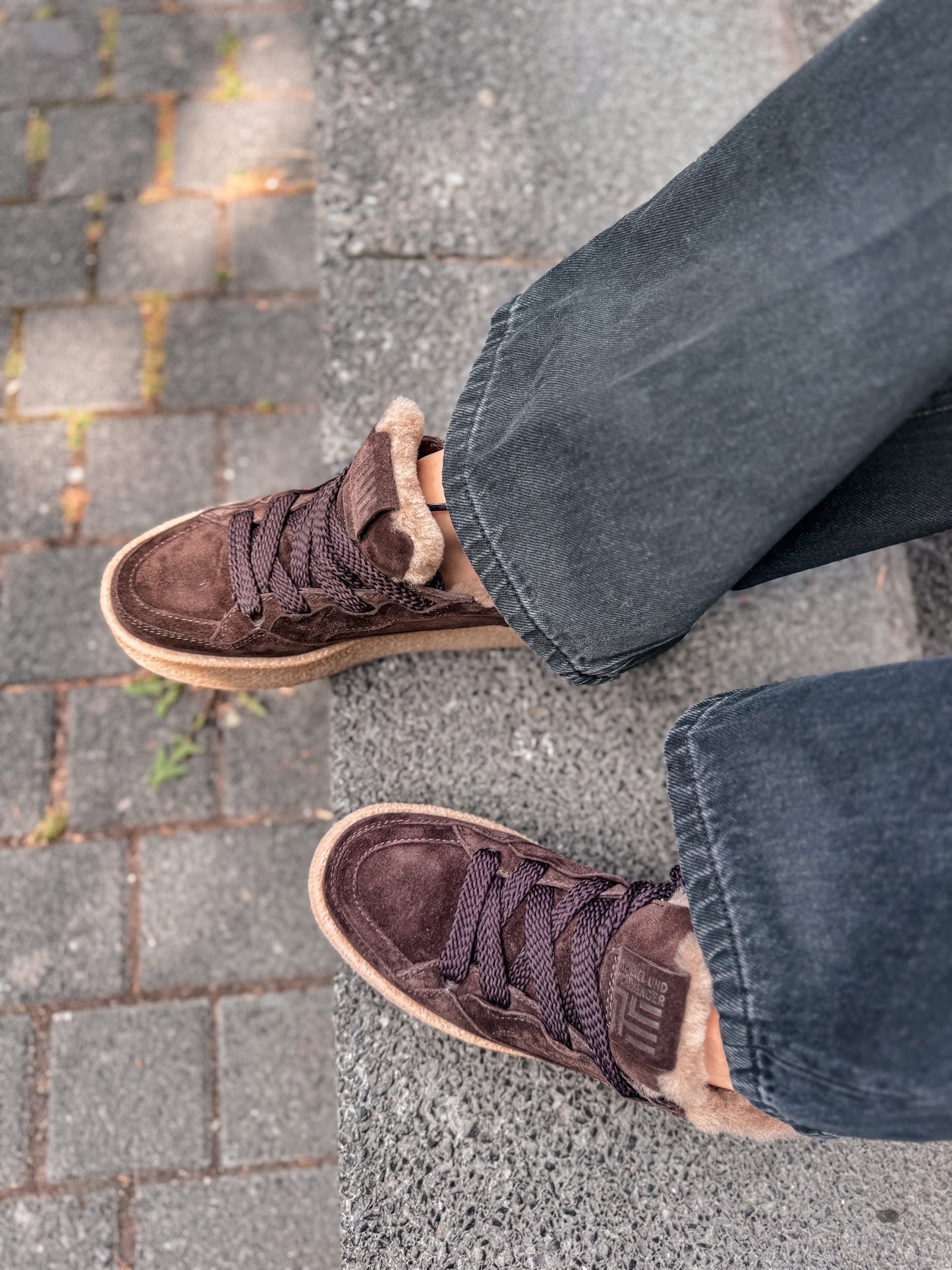 Sneaker BAZAR mit Lammfellfutter