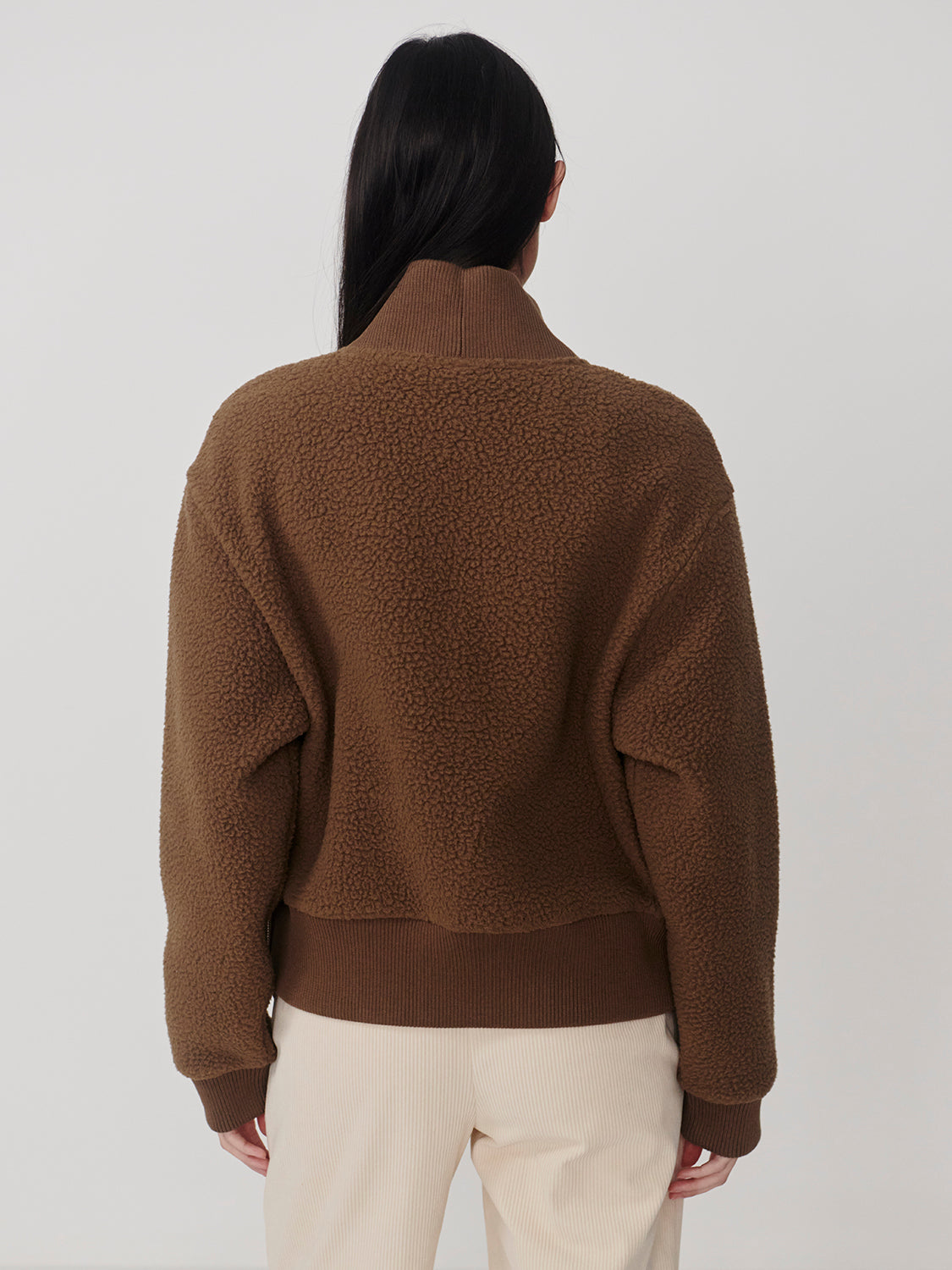 Pullover MUMFORD half zip fleece