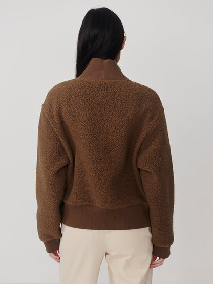 Pullover MUMFORD half zip fleece