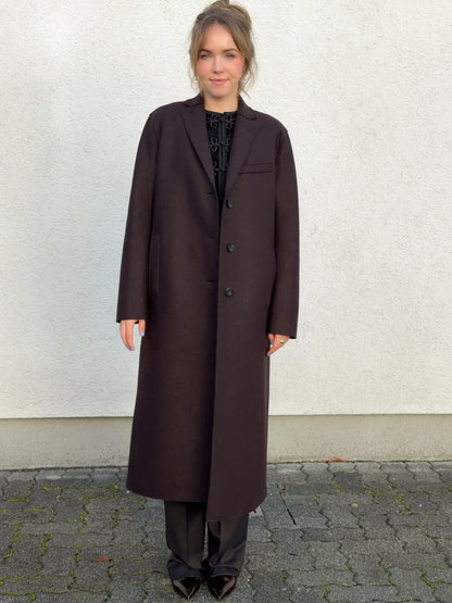 Wollmantel TOPCOAT PRESSED WOOL