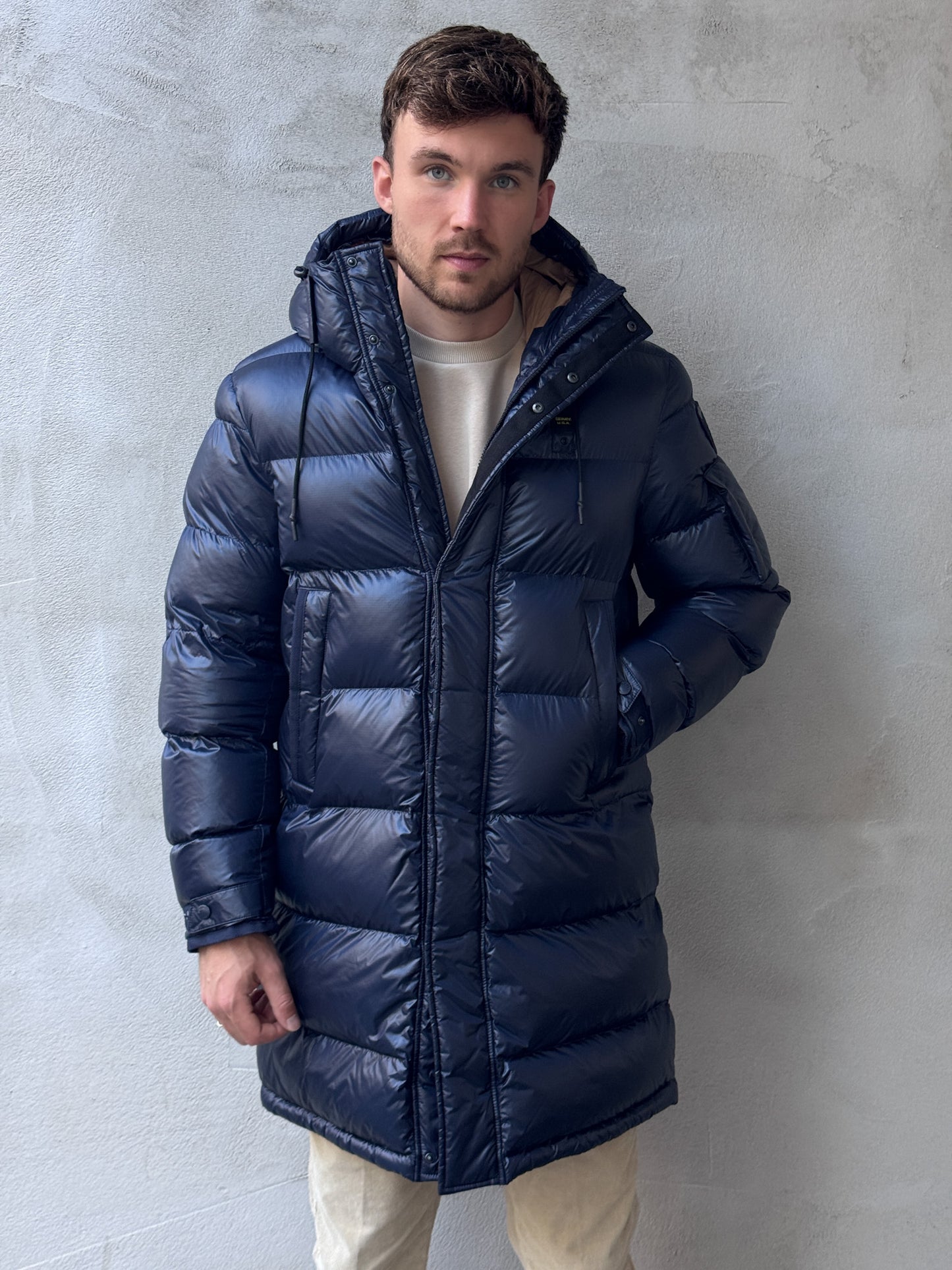 BLAUER Mantel ALDRICH