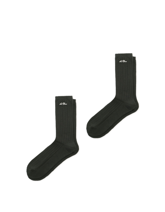 Les Deux Waffle Socks