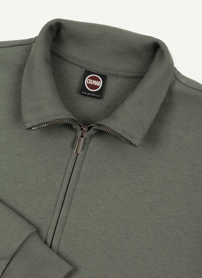 Bequemes Sweatshirt aus weichem Baumwollfleece mit funktionalen Details.