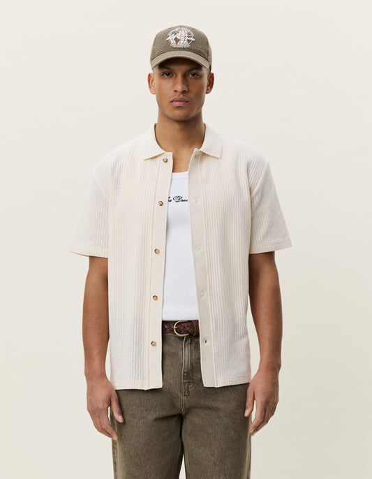 Pointelle Short sleeve shirt