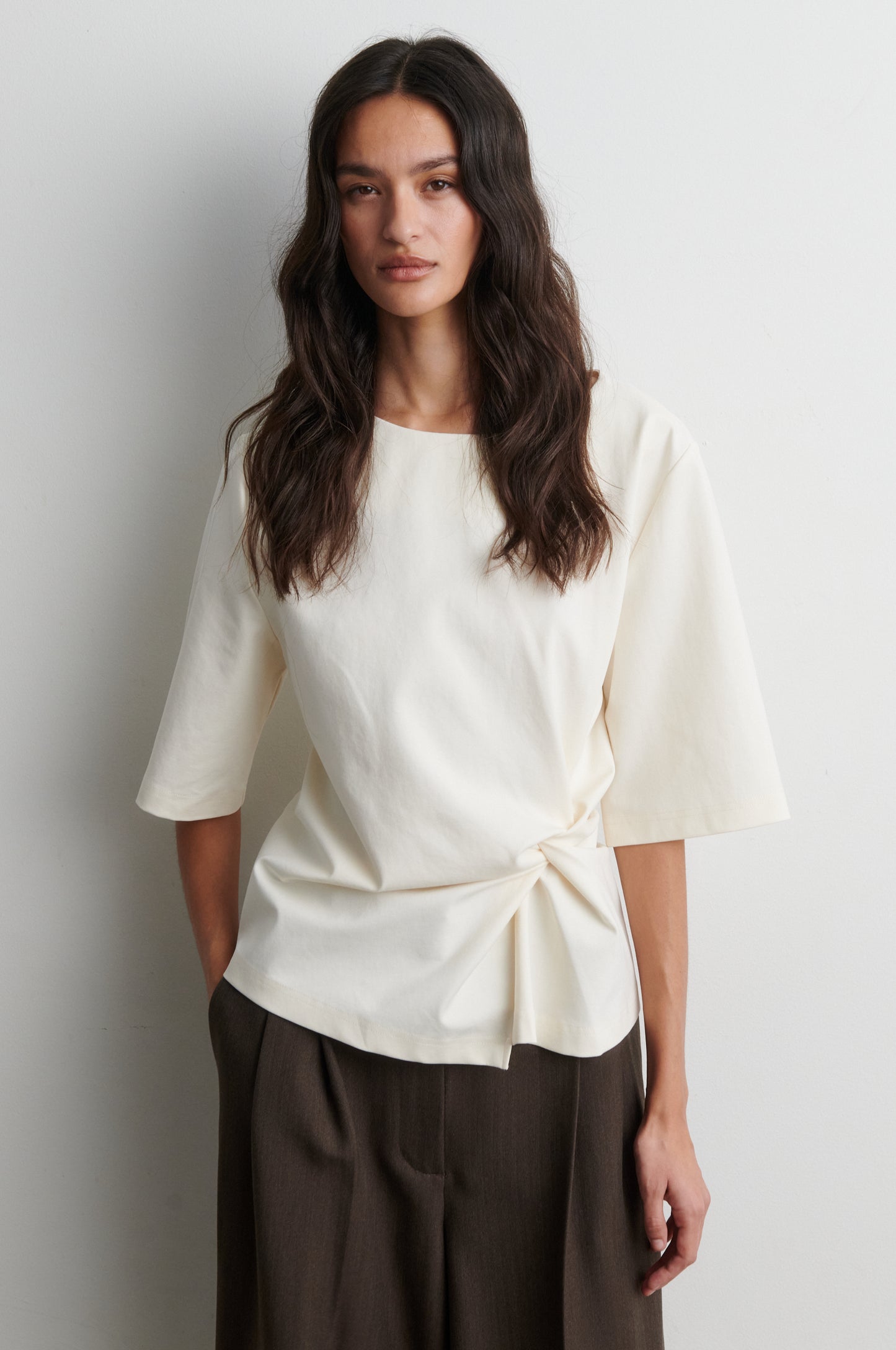 Arkay drape tee