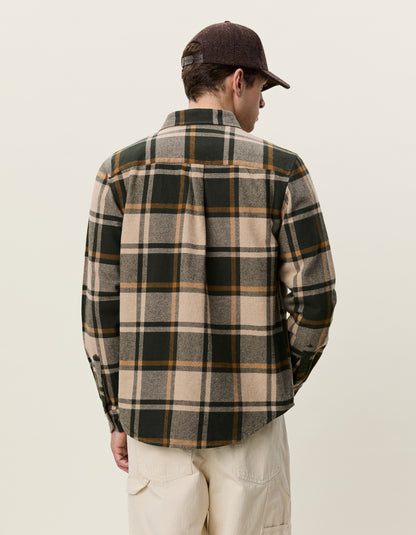 Overshirt Check Flannel Shirt