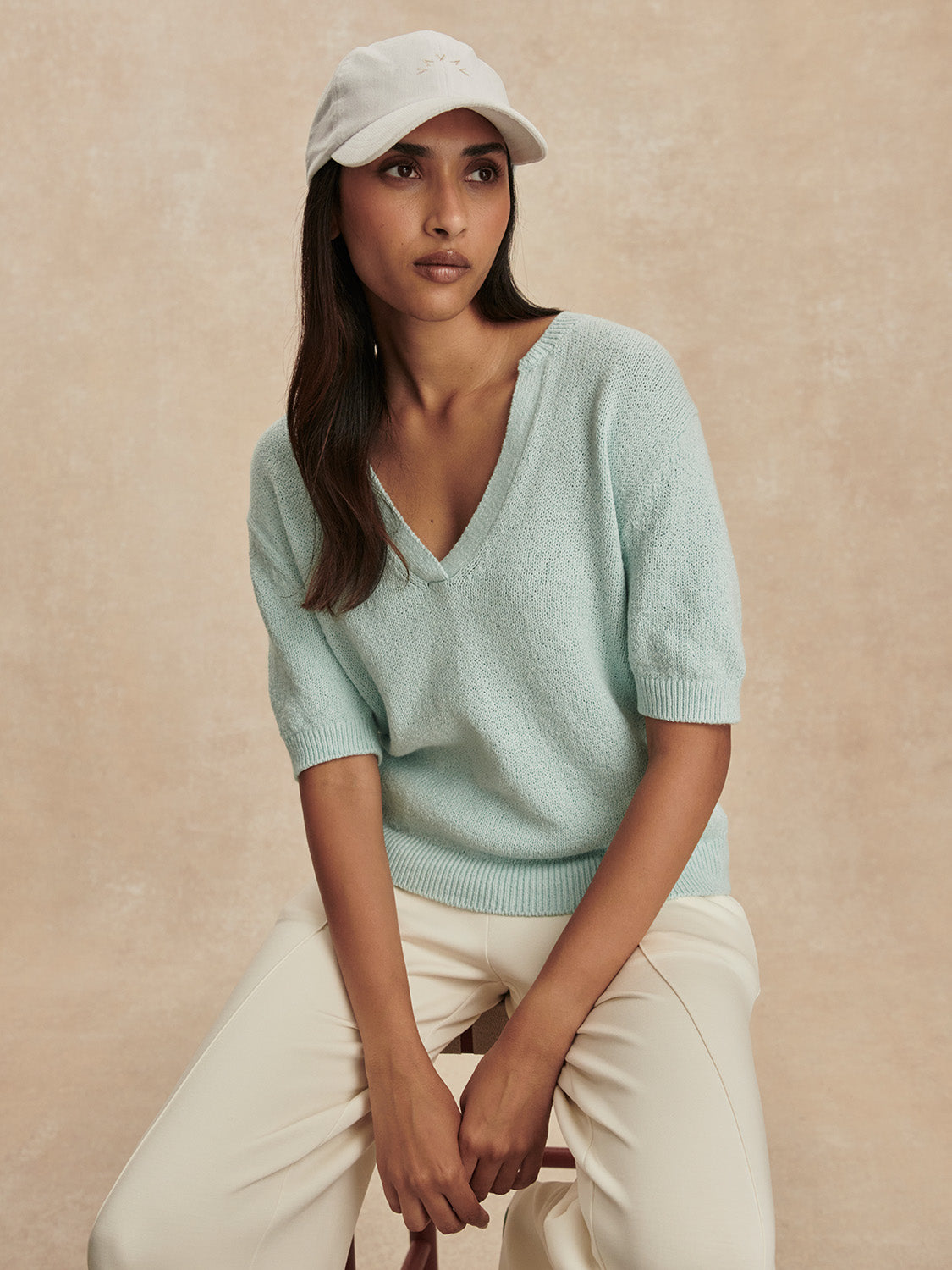 Top Palmer knit top