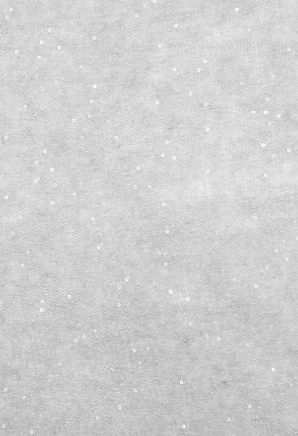 BANDANA MEL.LIGHT GREY GLITTER