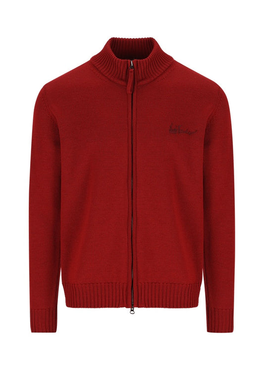 Strickjacke mit Stehkragen LUWALL