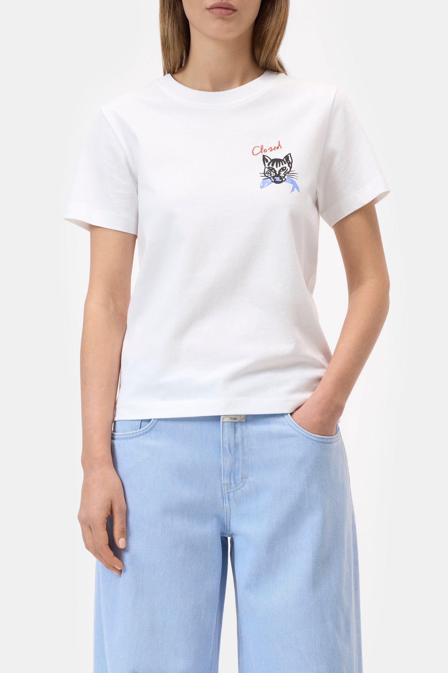 CLOSED T-Shirt mit kleinem Print