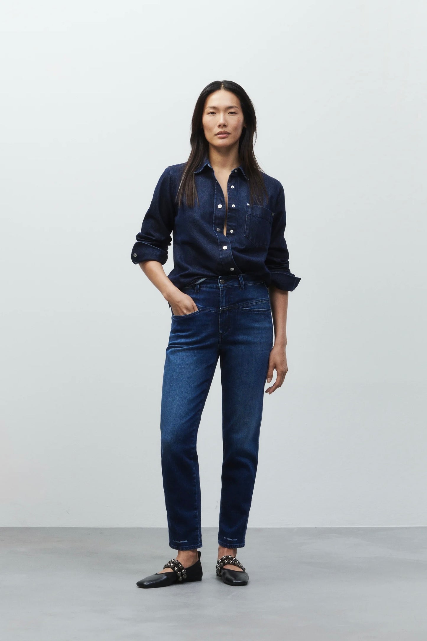 Jeans PEDAL PUSHER DBL