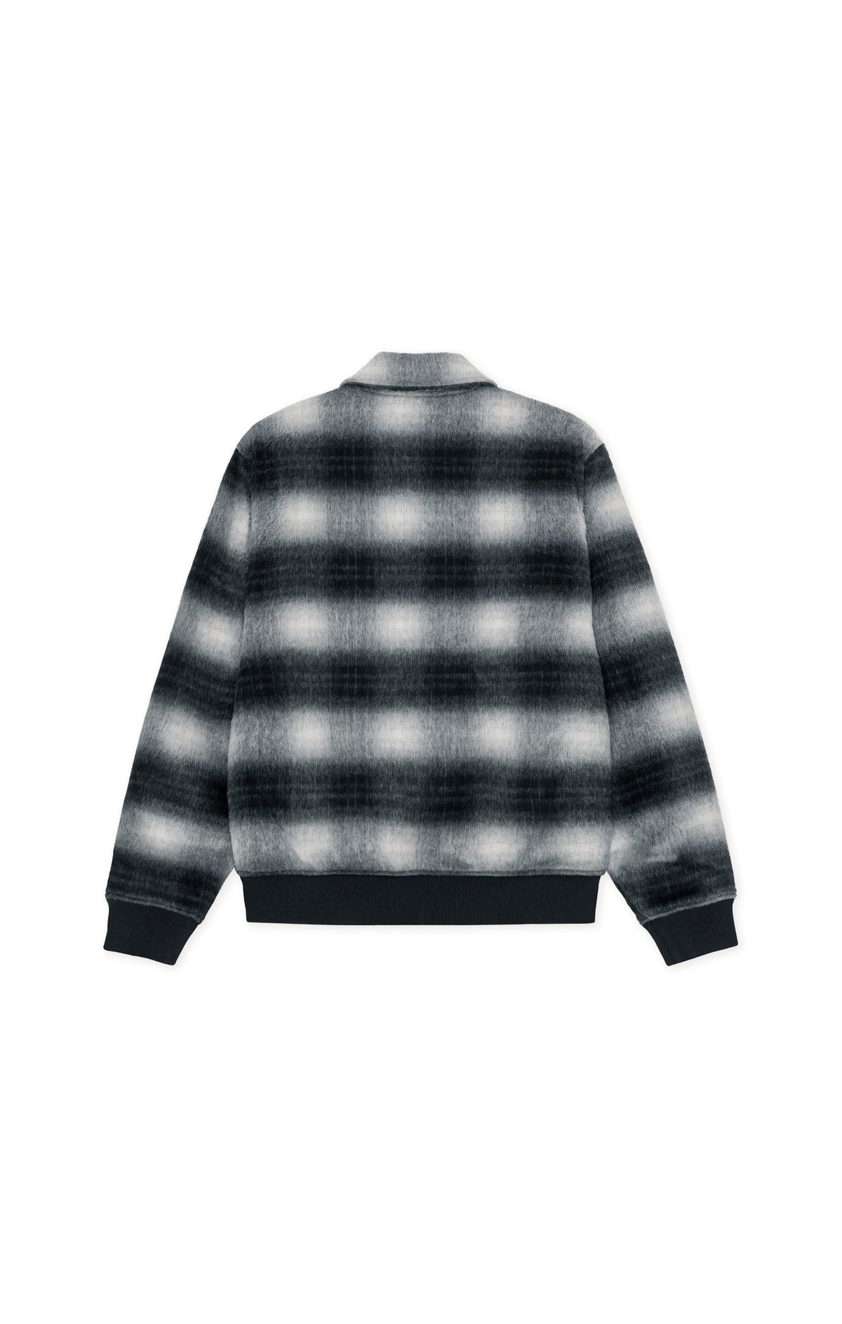 Shadow Check Varsity Jacket