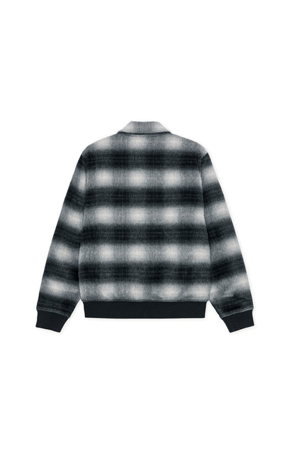 Shadow Check Varsity Jacket