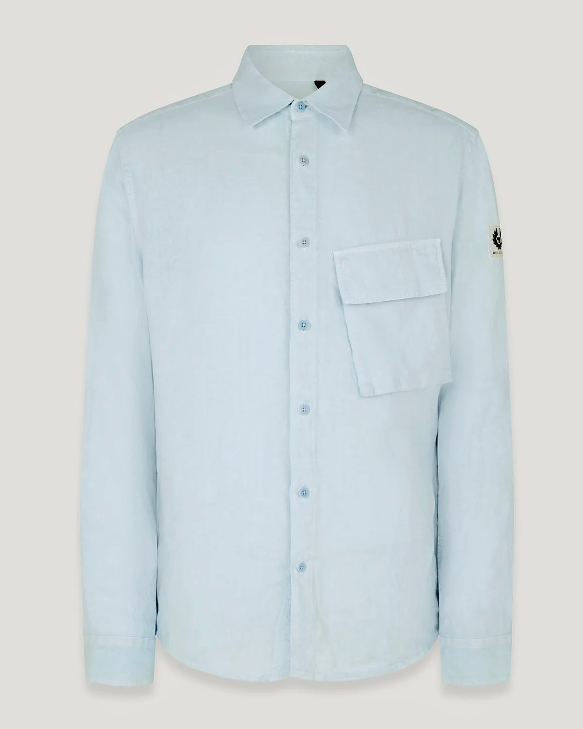 BELSTAFF Leinenhemd Scale Shirt