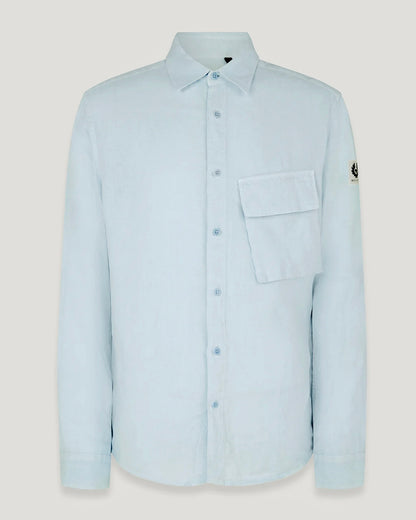 BELSTAFF Leinenhemd Scale Shirt