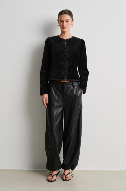 Samtjacke JOLINA