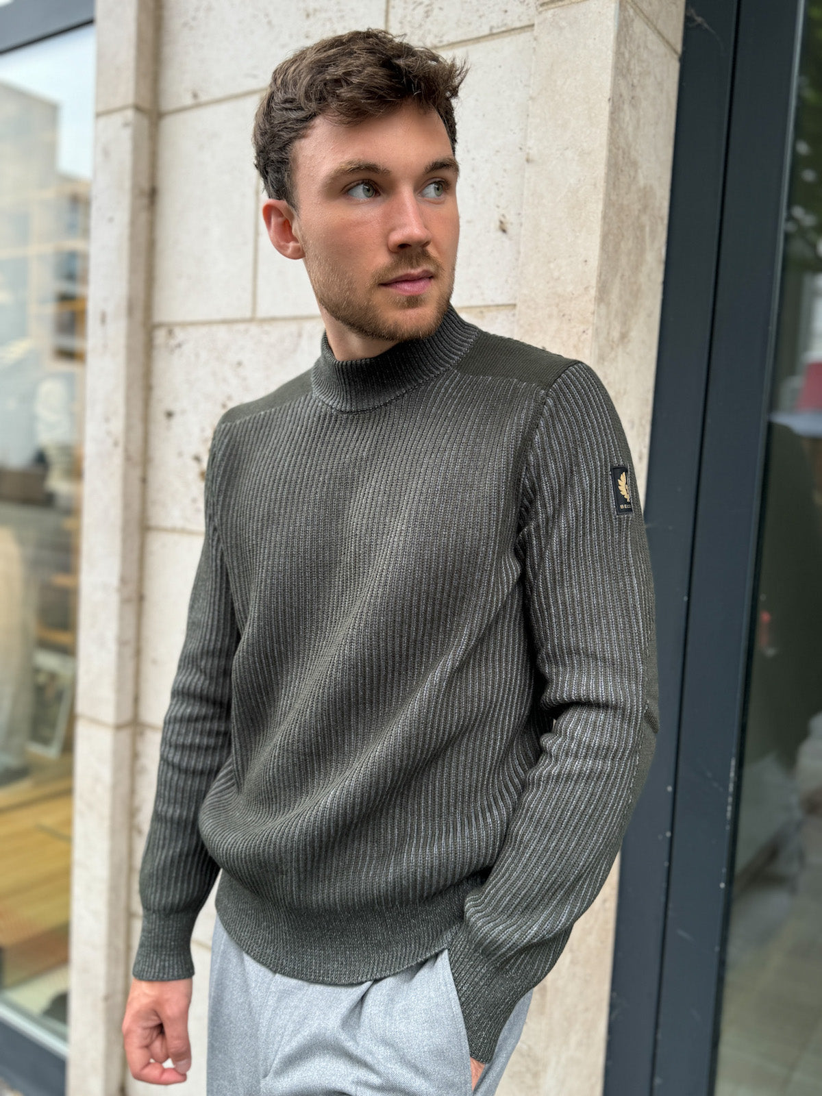 Pullover STANLEY MOCK NECK JUMPER