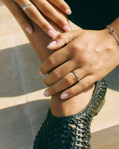 Infinite Ring Hers Steel