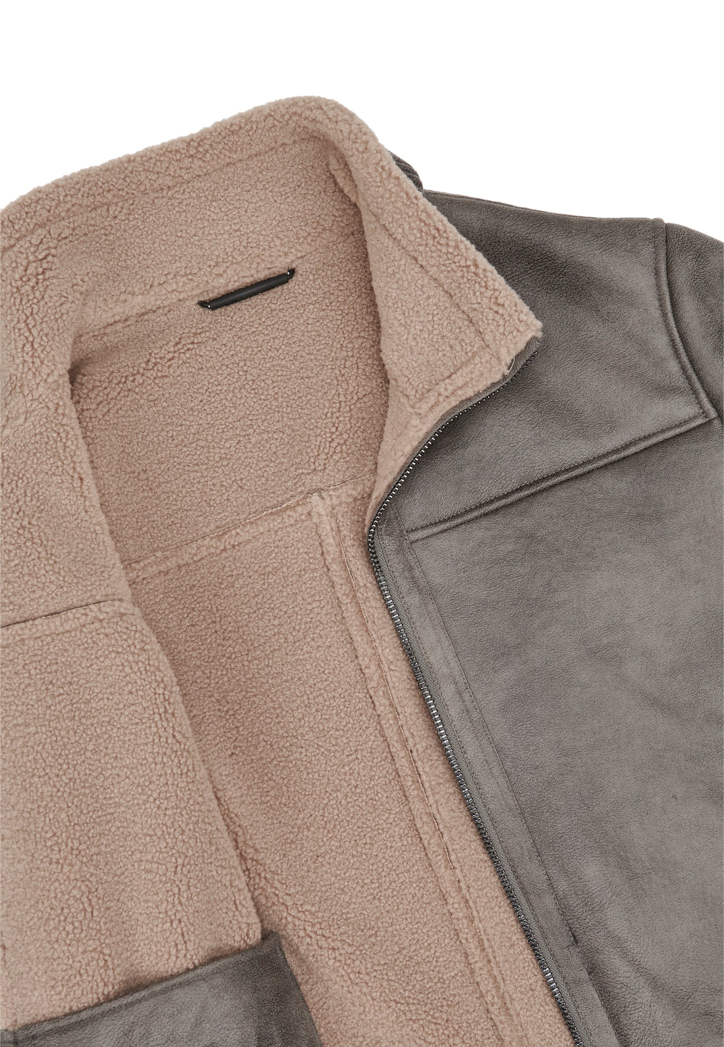 Webpelz-Jacke in Lammfelloptik MSRiano