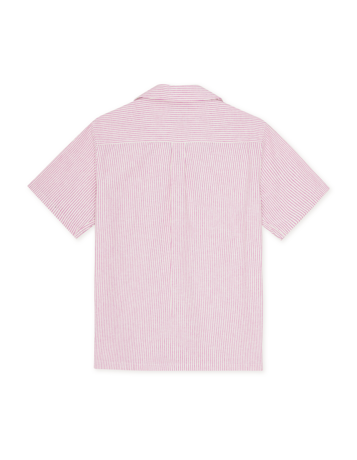 Lukas Stripe Cotton Linen Ss Shirt