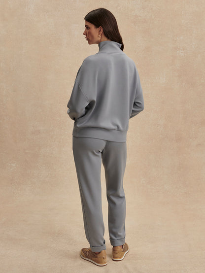 hawley half zip sweat