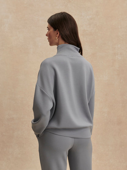 hawley half zip sweat